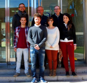 Alumnos y profesores del máster de Ingeniería Industrial tras la primera sesión formación en planta ACERINOX EUROPA SAU.