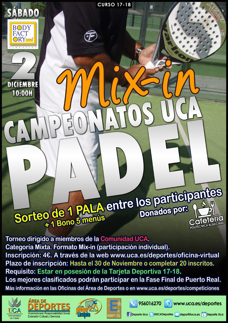 Torneo Mix-in de Pádel – Campeonatos UCA