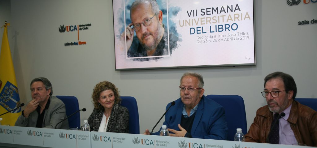 VIl SEMANA UNIVERSITARIA DEL LIBRO en el campus Bahía de Algeciras. Dedicada a Juan José Téllez