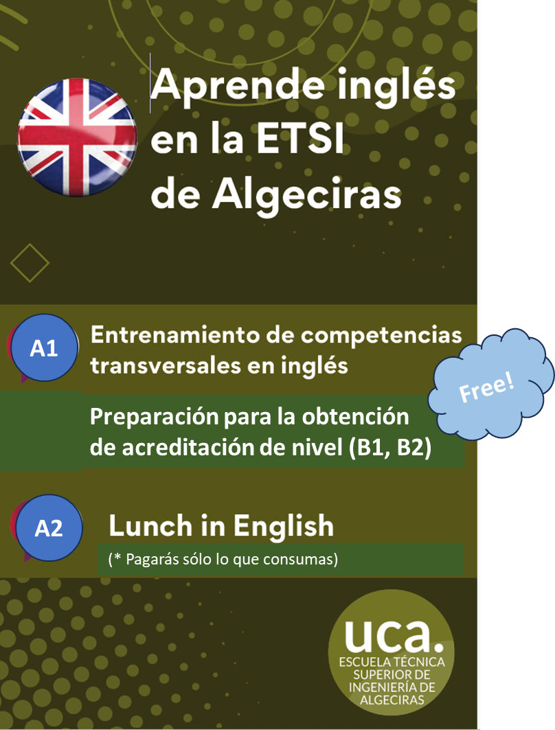 Actividades de formación en inglés para estudiantes – Curso 2024-25