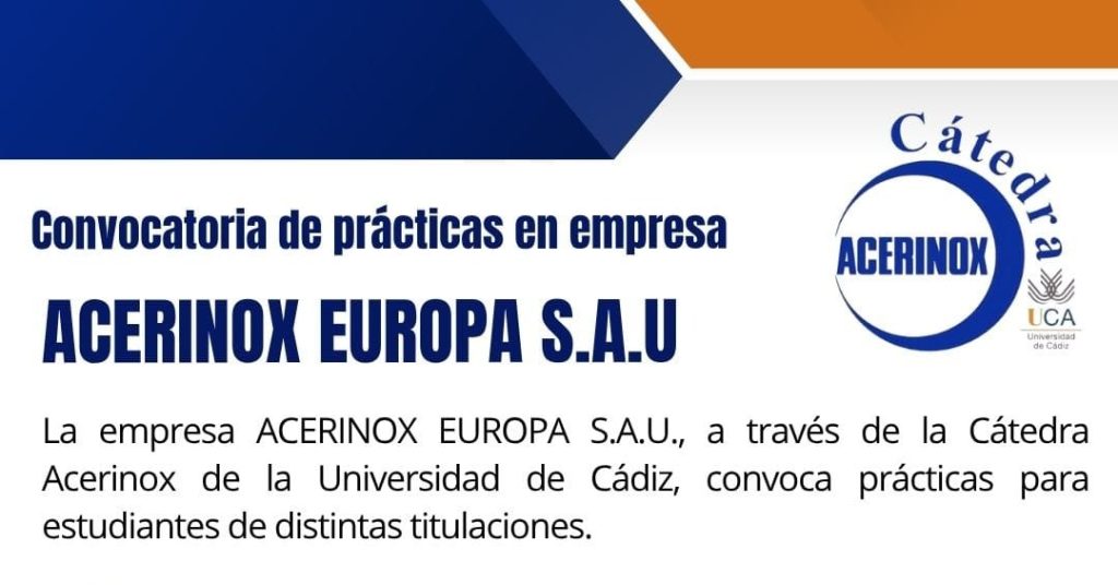 IMG Convocatoria de prácticas en ACERINOX