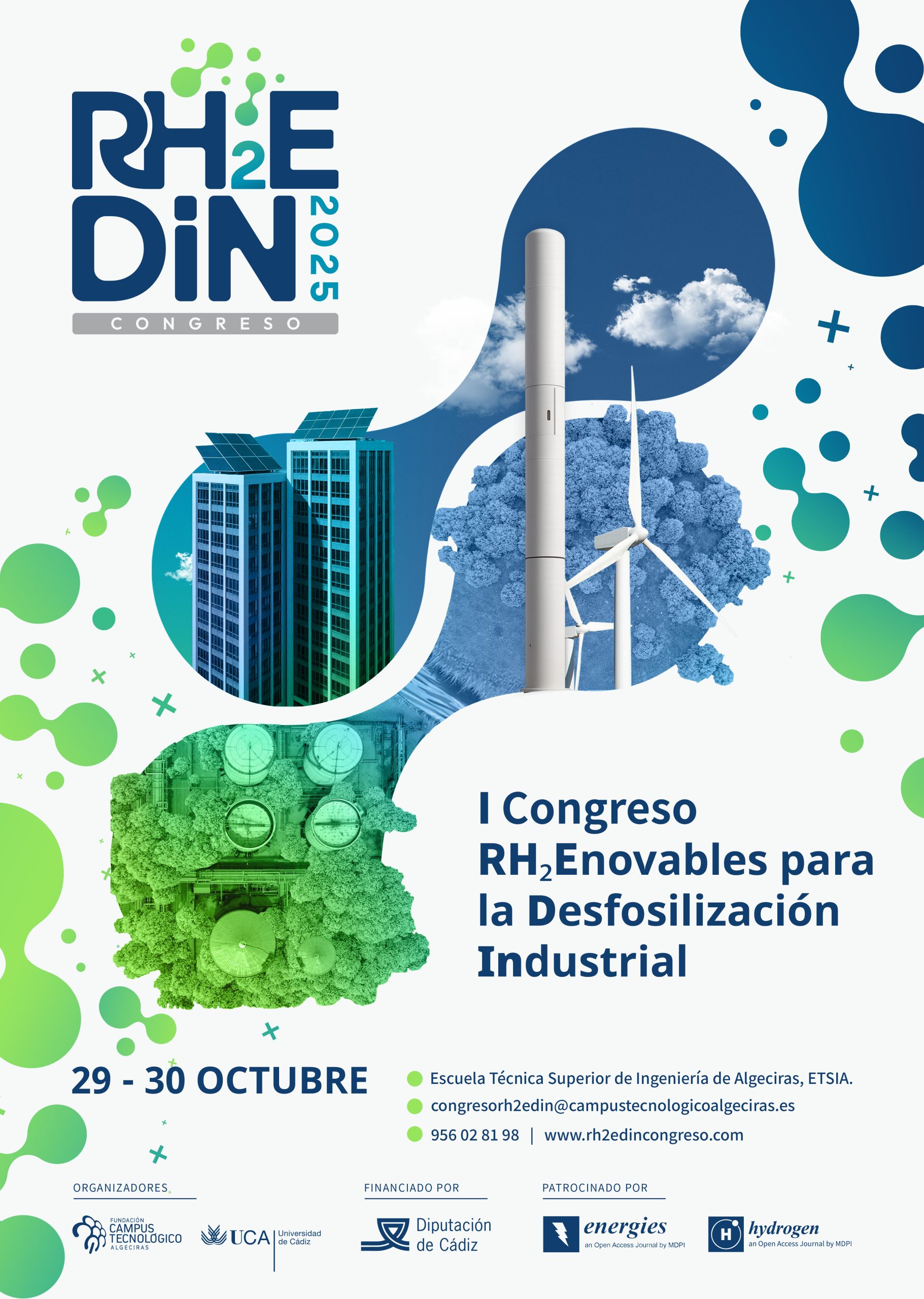 I Congreso RH₂Enovables para la Desfosilización Industrial, RH₂EDIN 2025