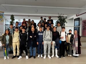 Visita de alumnos del IES Saladillo