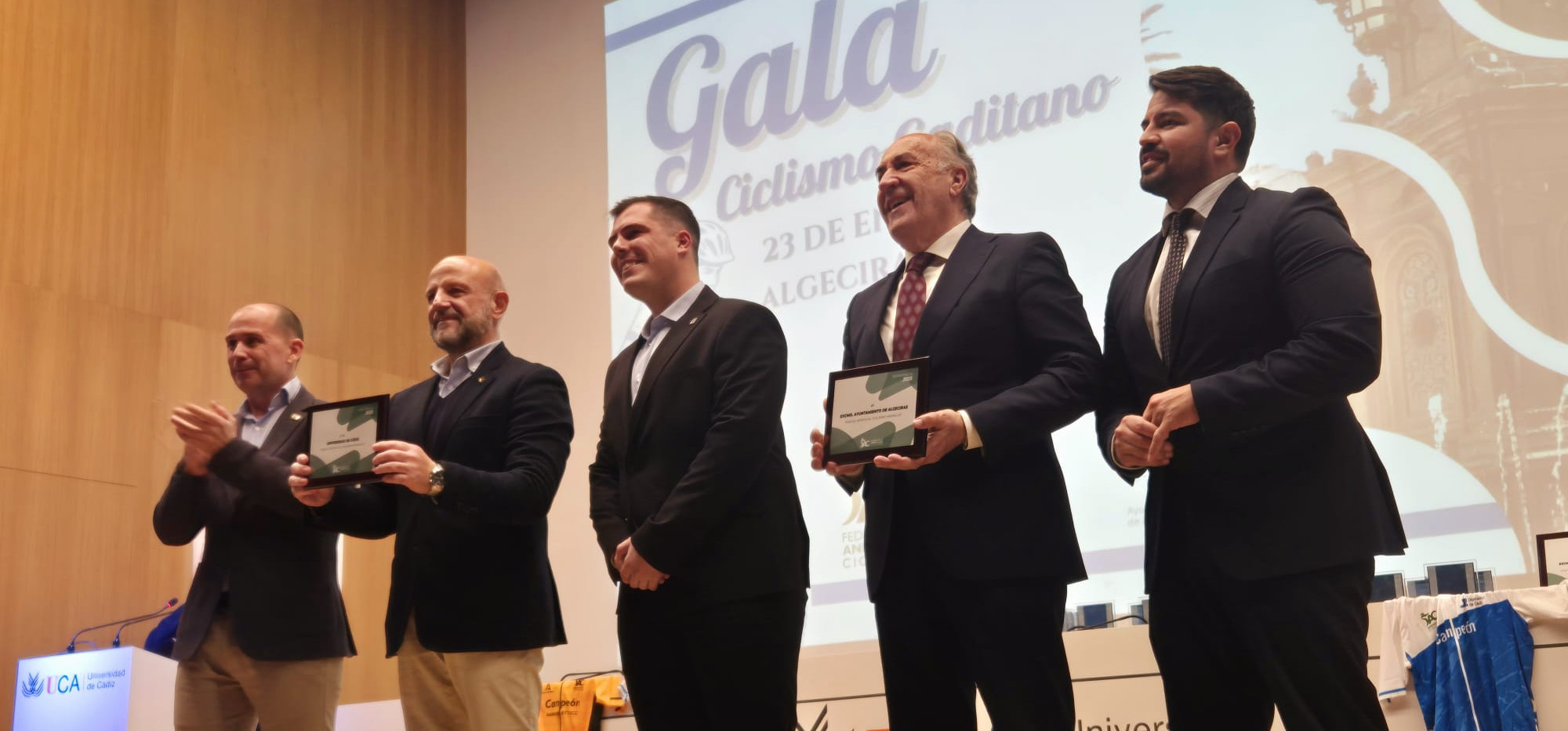 La ETSIA se convierte en el epicentro del deporte con la celebración de la Gala del Ciclismo de Cádiz 2025
