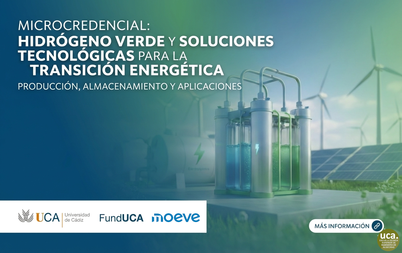 Lidera la transición energética con la nueva Microcredencial en Hidrógeno Verde de la ETSIA