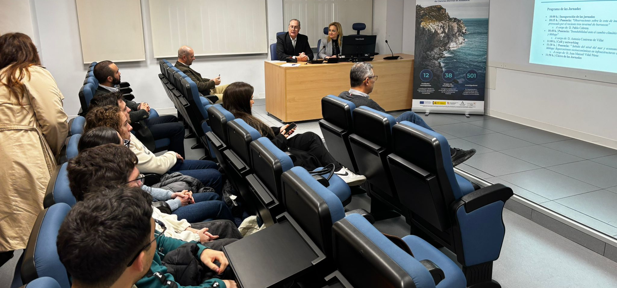 La ETSIA analiza los desafíos del cambio climático en las Jornadas de Resiliencia de Playas y Puertos