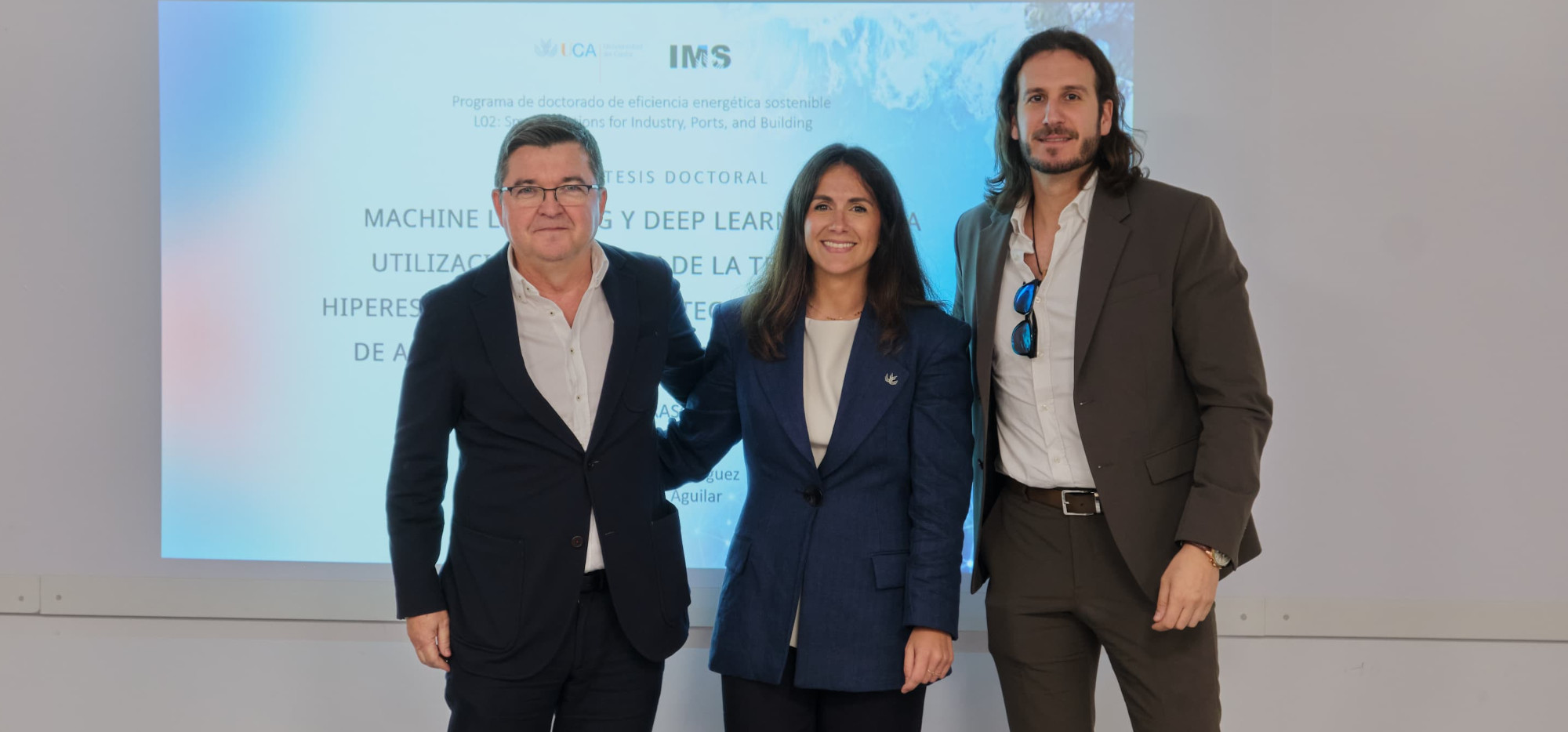 María Gema Carrasco García defiende con éxito su tesis doctoral sobre el uso de inteligencia artificial para la detección de contaminación hídrica