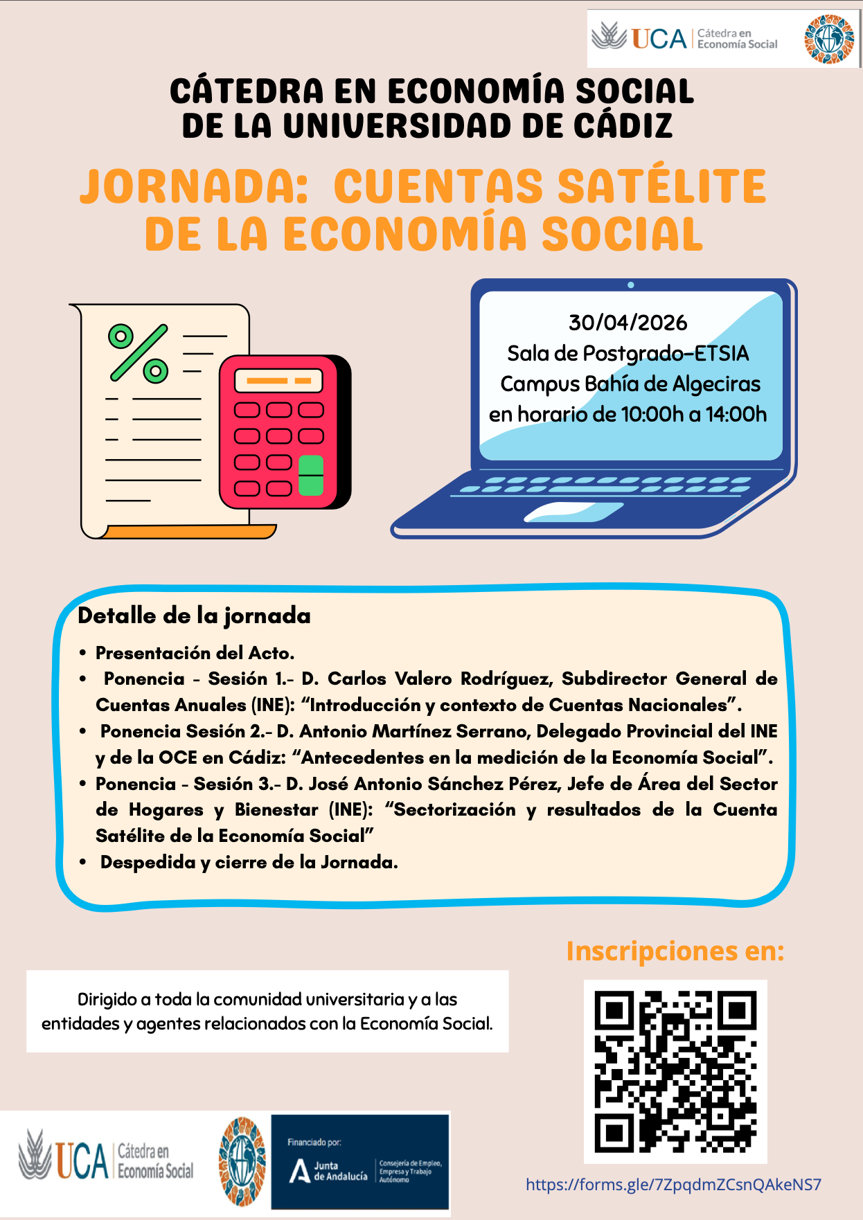10:00 – Jornadas de las Cuentas Satélite de la Economía Social