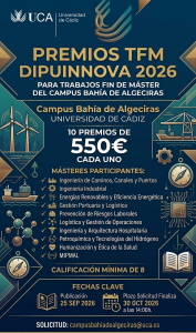 Convocatoria de Premios TFM del Campus Bahía de Algeciras – Proyecto DIPUINNOVA 2026