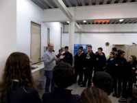 En el laboratorio de hidráulica